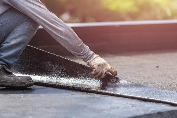 Professional Exterior Waterproofing technician working in Wayne City, IL